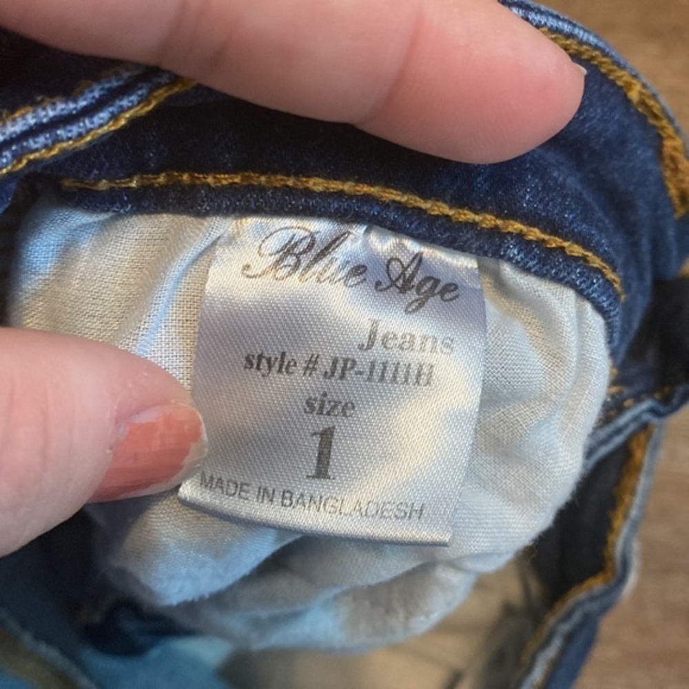 Blue age skinny jeans 1 - Picture 3 of 5